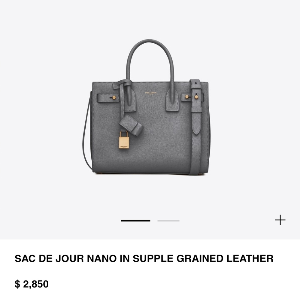 HOSTPICK!!! Saint Laurent Nano Sac De Jour - Picture 3 of 17